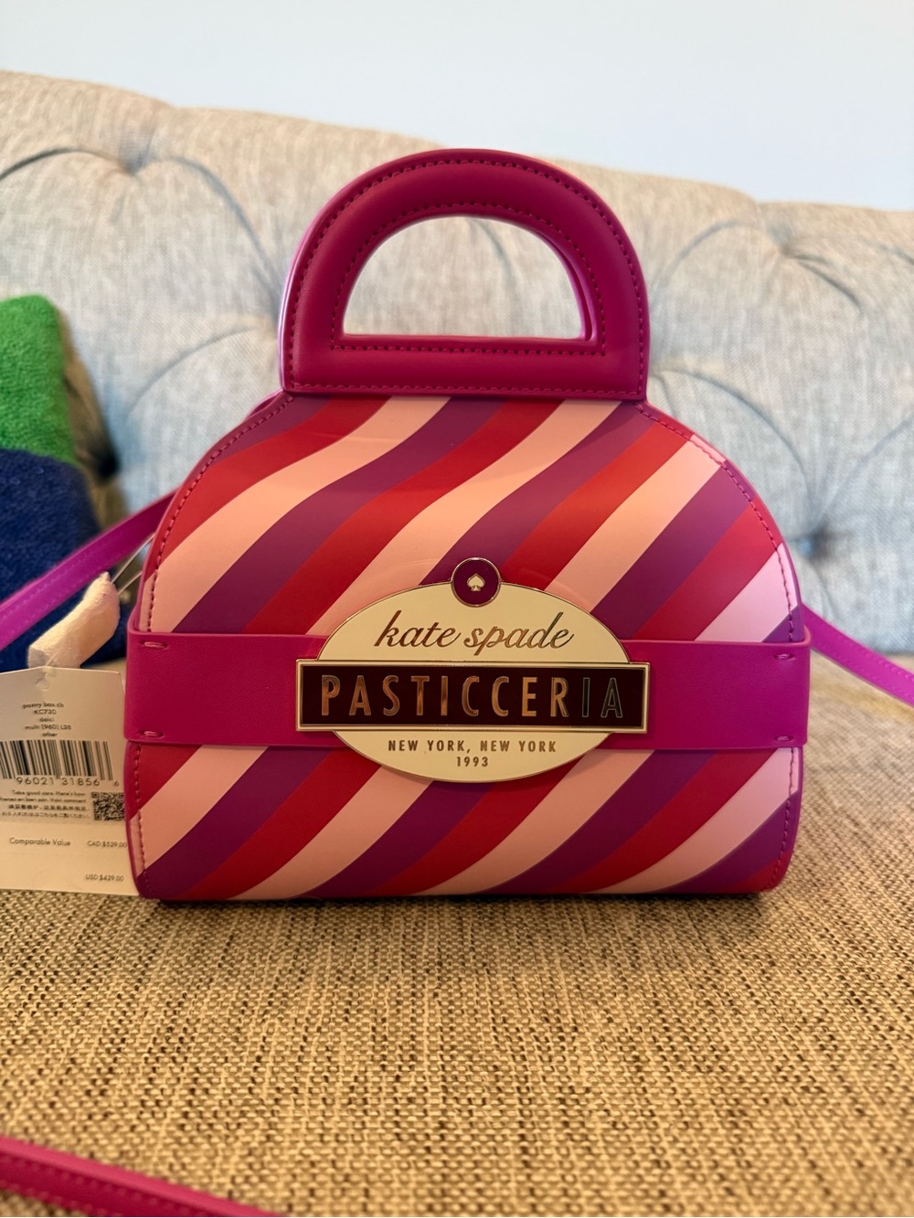 Kate Spade Dolci Pastry Box Crossbody Pasticceria